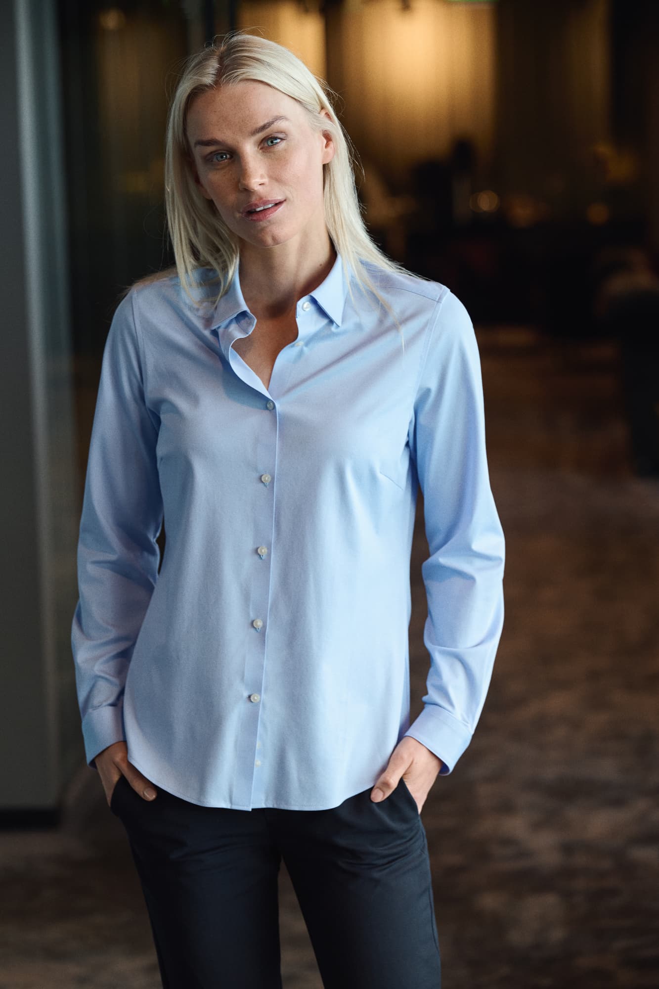 IB132 Interlock Knit Woman Contemporary