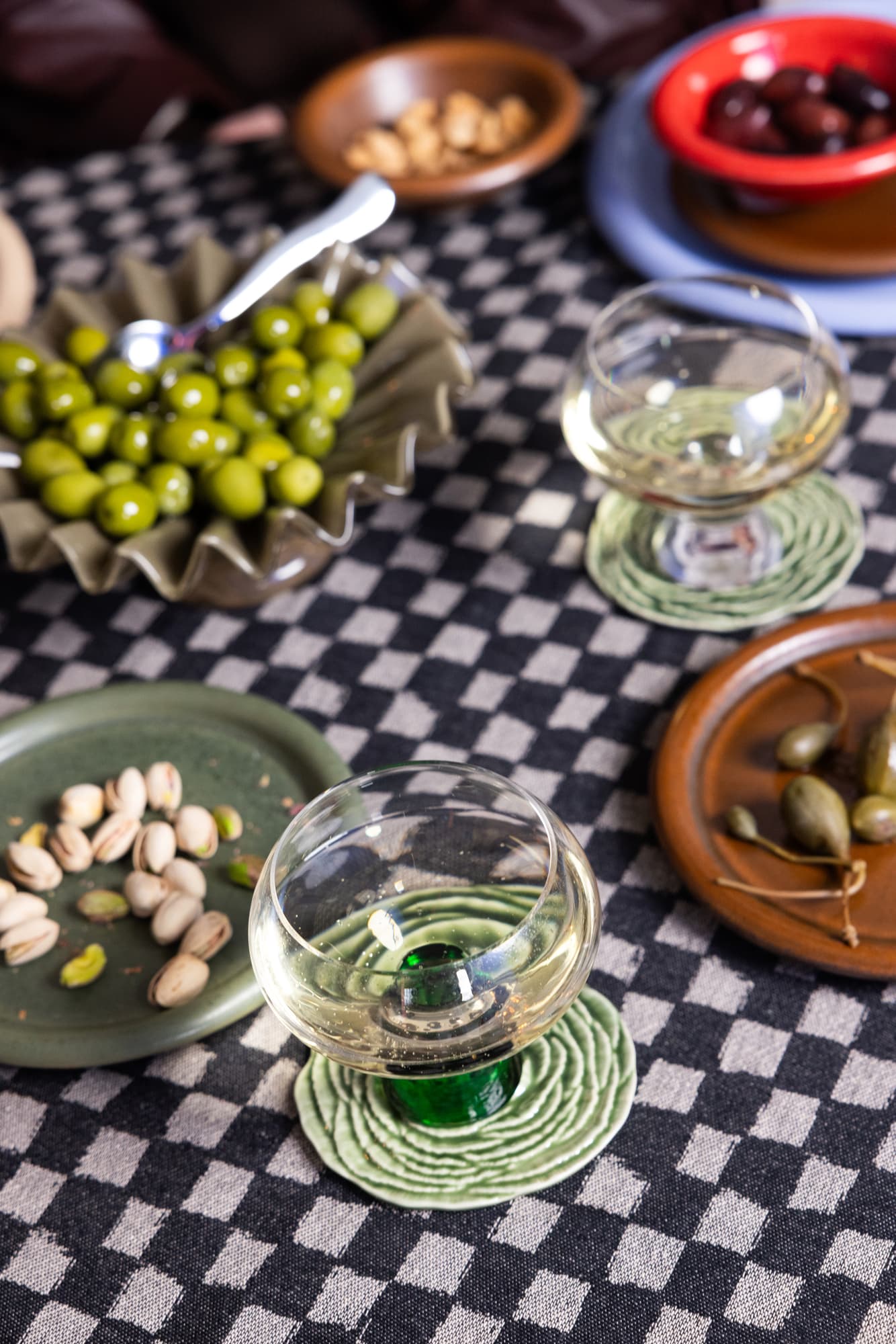 Glass Indy, klar/grønn, 2-pk. – bilde 4