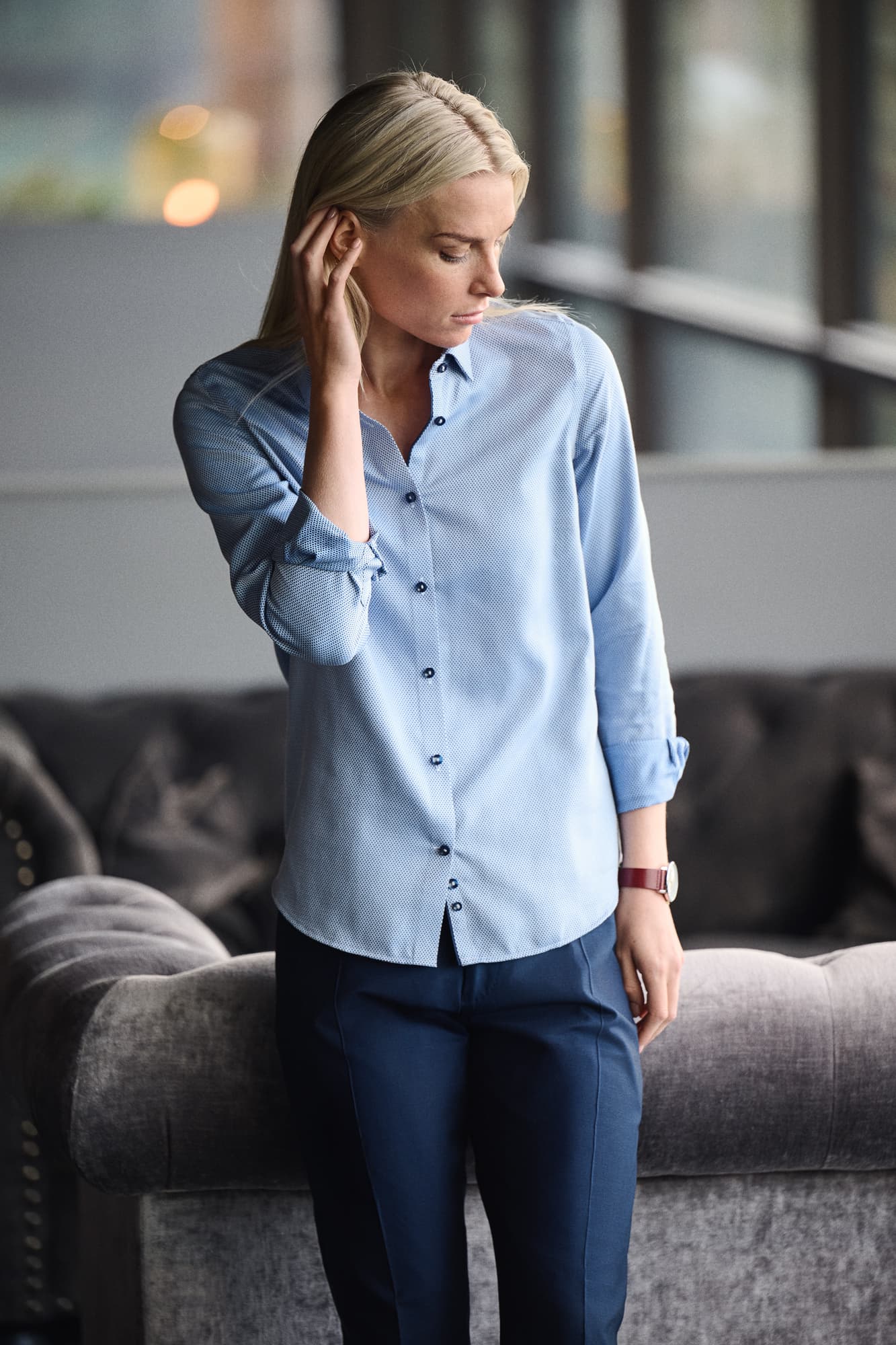 YB55 Jacquard Woman Contemporary – bilde 1